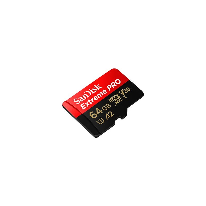 SanDisk Extreme Pro - Tarjeta de memoria flash (adaptador microSDXC a SD Incluido)