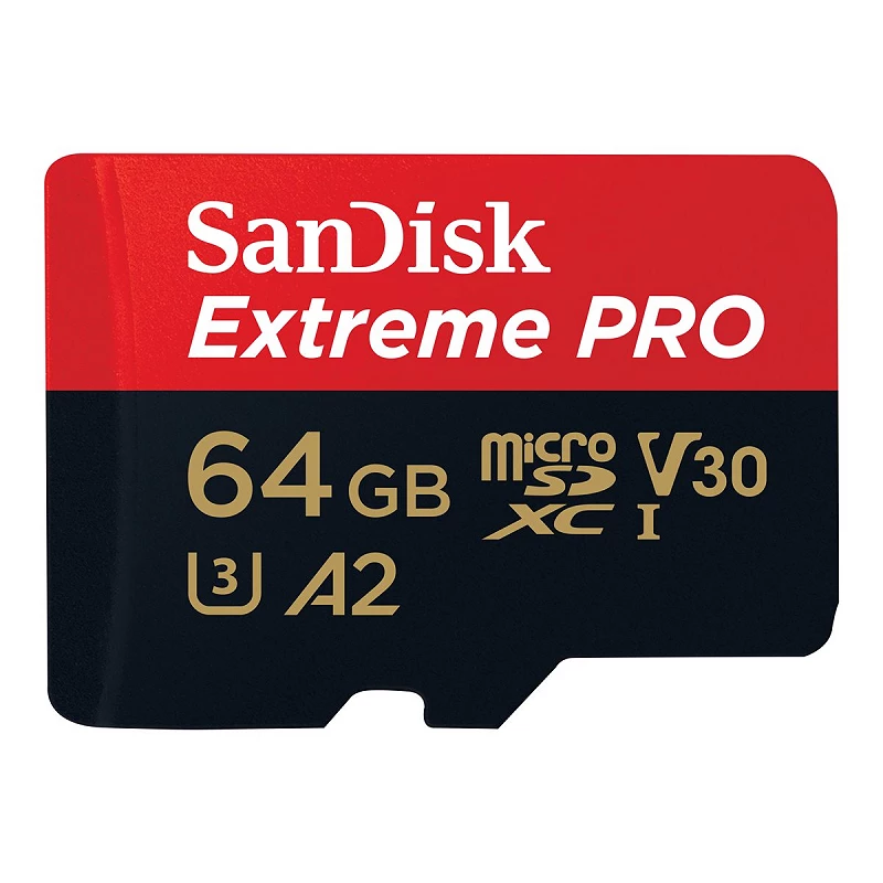 SanDisk Extreme Pro - Tarjeta de memoria flash (adaptador microSDXC a SD Incluido)