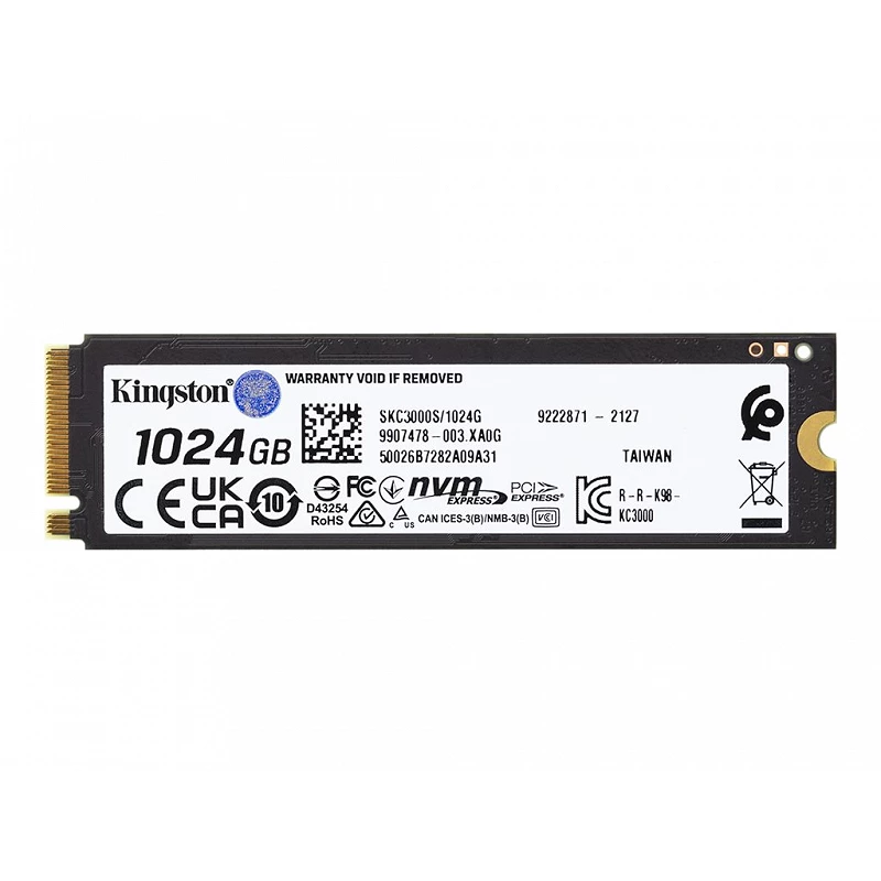 Kingston KC3000 - SSD - 1024 GB - interno