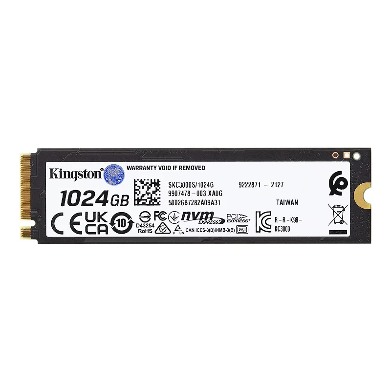 Kingston KC3000 - SSD - 1024 GB - interno