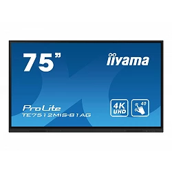 iiyama ProLite TE7512MIS-B1AG - 75\\\" Clase diagonal (74.5\\\" visible) pantalla LCD con retroiluminación LED