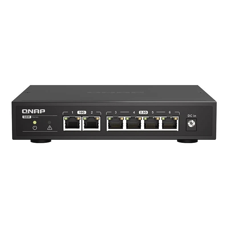 QNAP QSW-2104-2T - Conmutador - sin gestionar