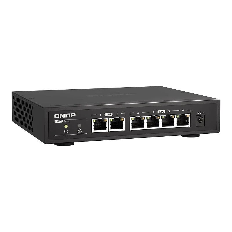 QNAP QSW-2104-2T - Conmutador - sin gestionar