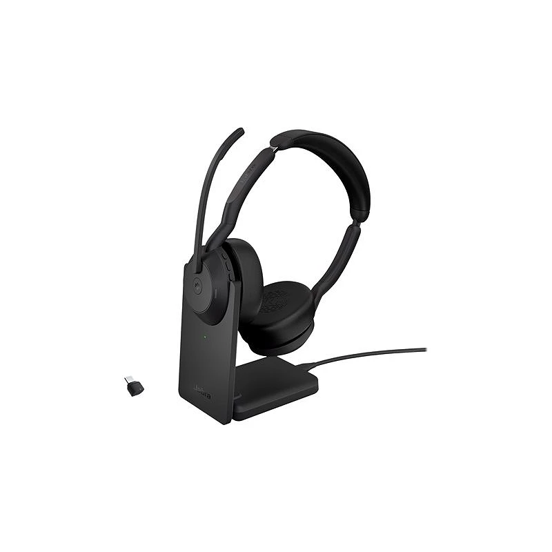 Jabra Evolve2 55 MS Stereo - Auricular - en oreja