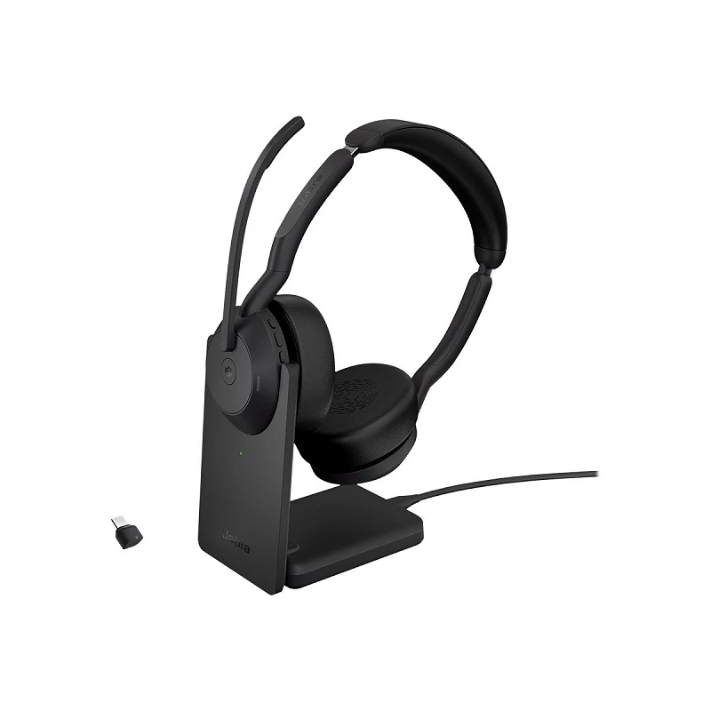 Jabra Evolve2 55 MS Stereo - Auricular - en oreja