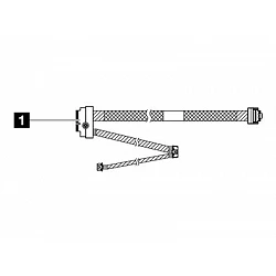 Lenovo - Kit de cable de almacenaje - for M.2 NVMe 2-Bay RAID