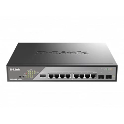 D-Link DSS 200G-10MPP - Conmutador - Gestionado