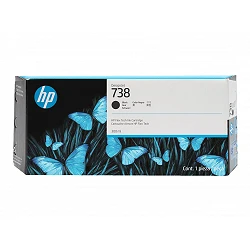 HP 738 - 300 ml - negro - original - DesignJet